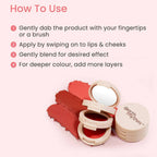 Earth Rhythm Silk Set Go 3-In-1 Lip & Cheek Tint, Satin Nude
