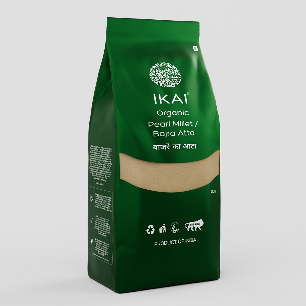 1 - Organic Bajra Flour - 450 gm (1)