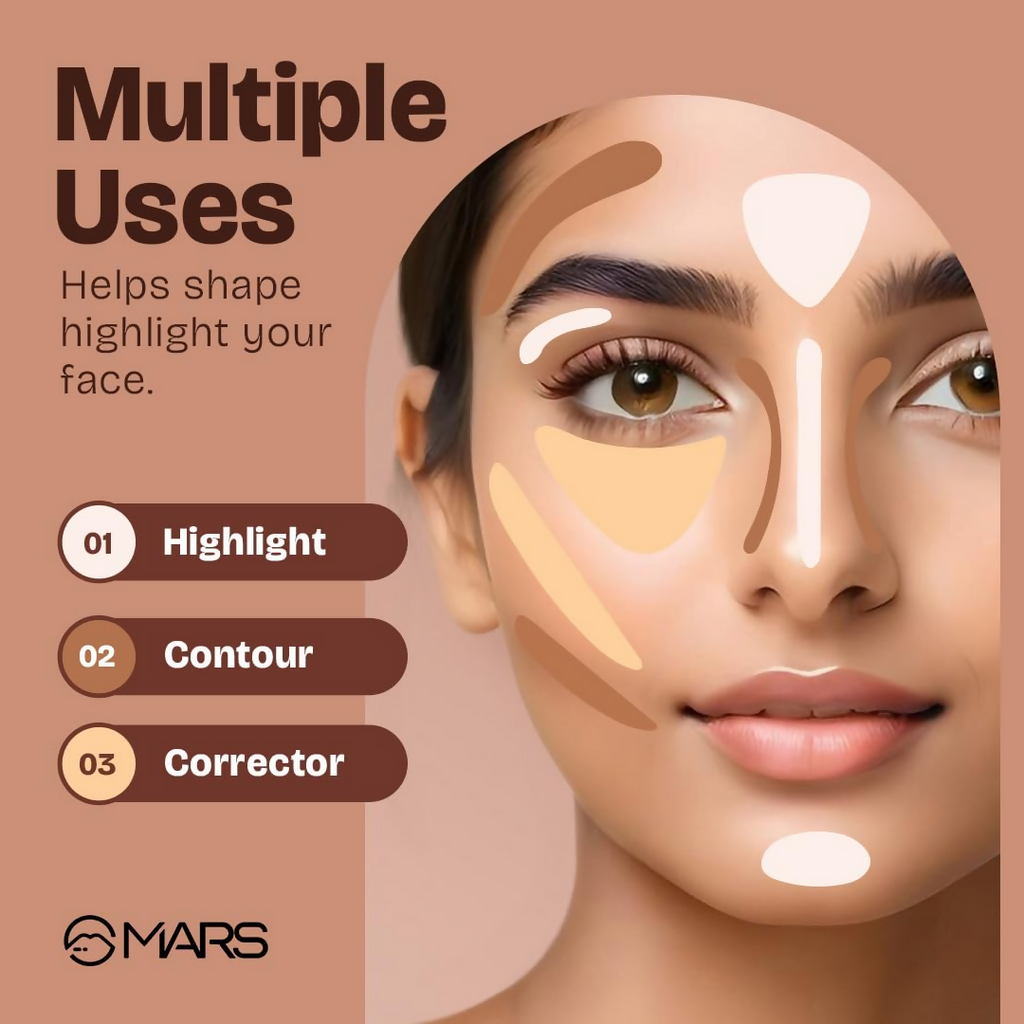 MARS Cosmetics Cancel Concealer - 01 Ivory Veli
