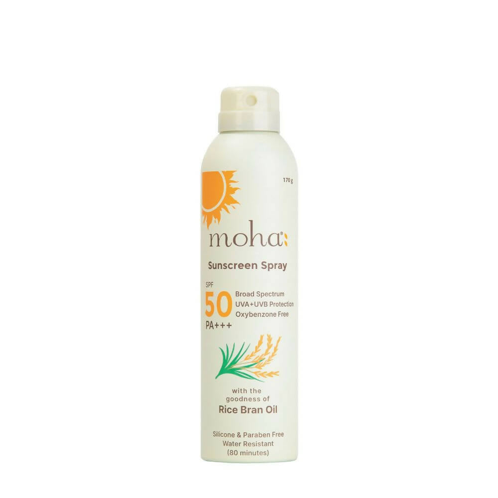 Moha Sunscreen Spray SPF50 UVA+ UVB PA