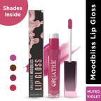 Orgatre MoodBliss Lip Gloss - Muted Violet