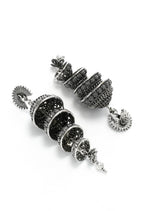 Mominos Fashion Johar Kamal Peacock Design Silver Colour Earrings - Distacart