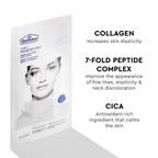 The Face Shop Dr.Belmeur Derma Collagen Hydrogel Neck Patches, Smooths Wrinkles On Neck Instantly