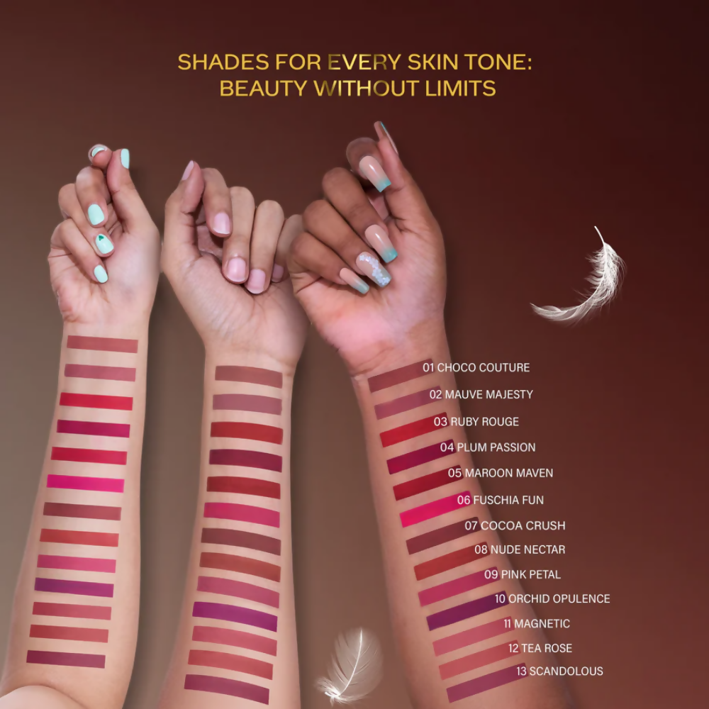 Faces Canada Comfy Matte Wow Liquid Lipstick - Ruby Rouge 03