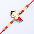 Cute Ganesha Rakhi & Silk Chocolates