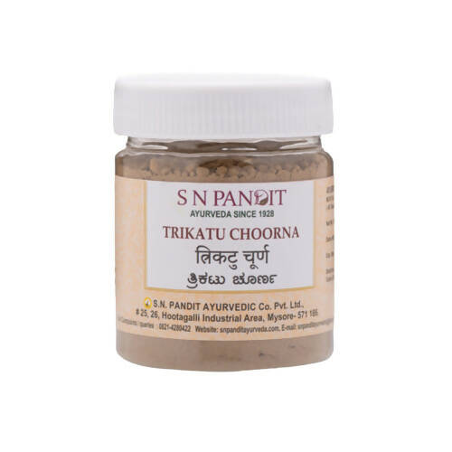 S N Pandit Ayurveda Trikatu Choorna - Distacart