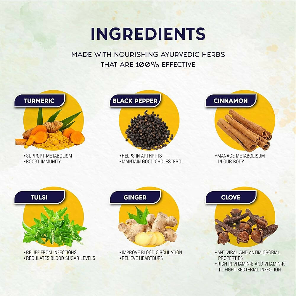 Care Turmeric Spiced Herbal Tea Bags
