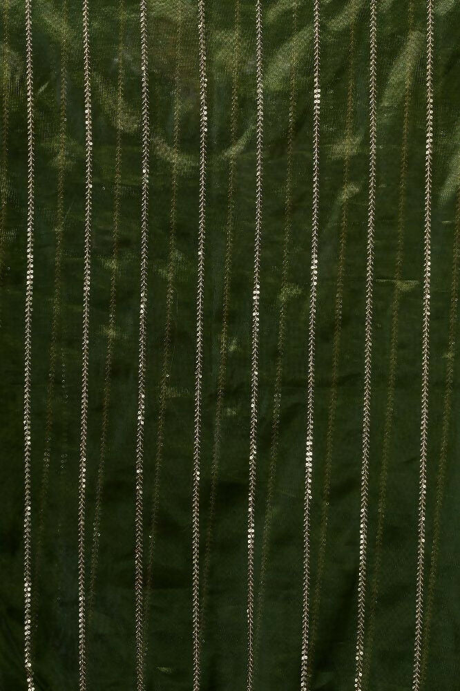 Joban Fashion Green Net Party Wear Sarees - Distacart