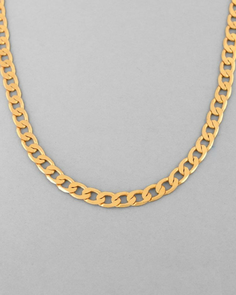 VOJ Gold-Polished Chain For Men