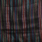 Nizalia Cashmere Fine Wool Black Ikkat Print Stole