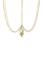 Gold-Plated Kundan Mathapatti - Ruby Raang - Distacart