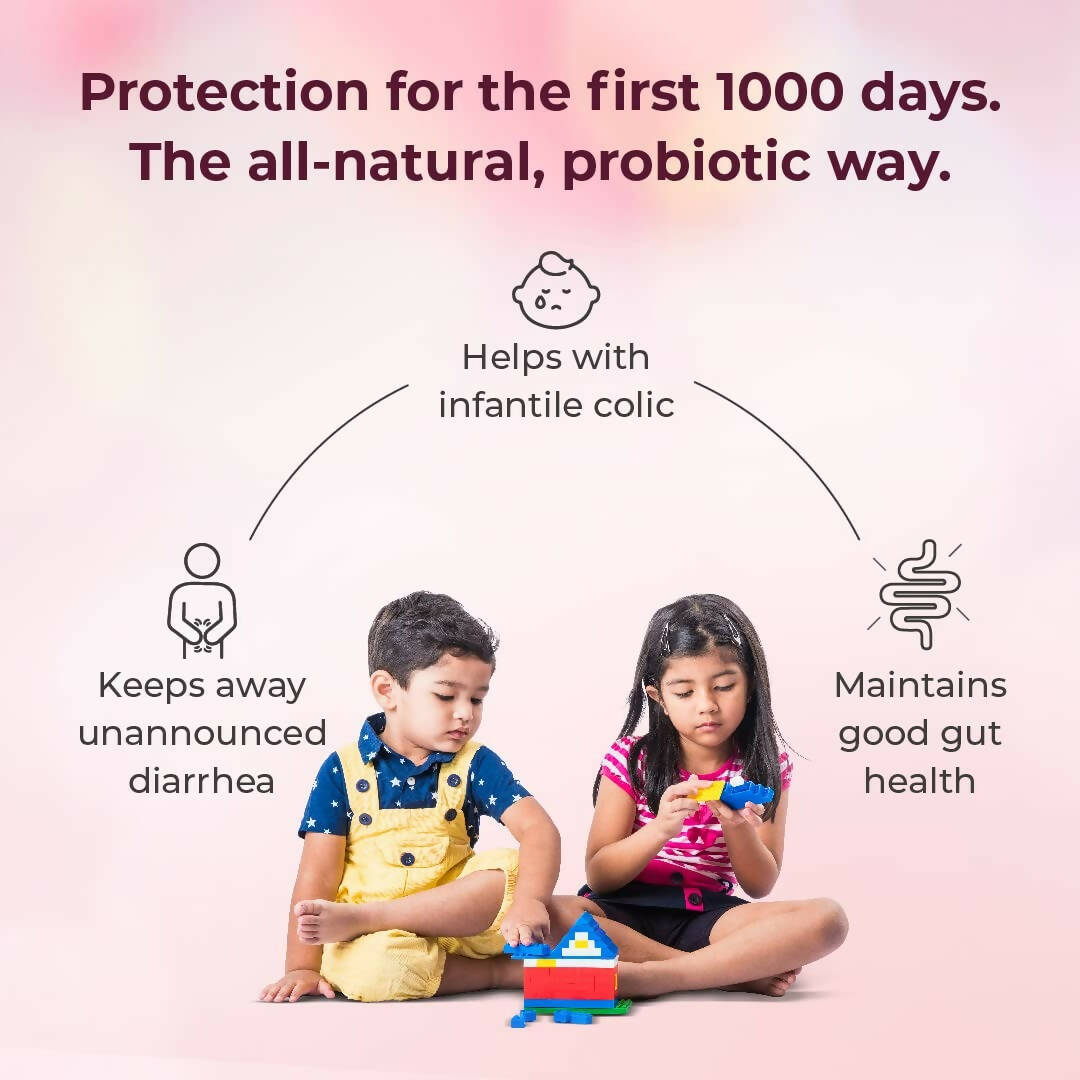 Velbiom Lactogut Kidz Probiotics Powder For Kids - Distacart