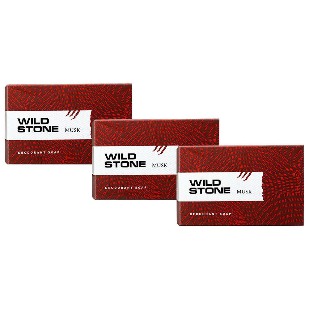 Wild Stone Musk Deodorant Soap for Men - Distacart