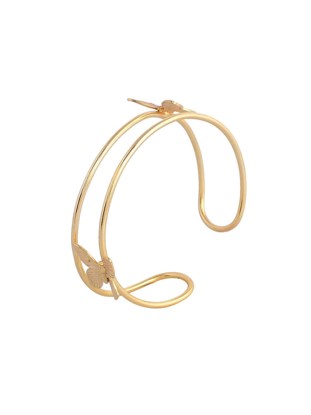 VOJ Women Gold Color stainless steel Bracelet - Distacart