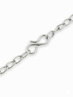 NVR Women Oxidised Silver Plated Necklace