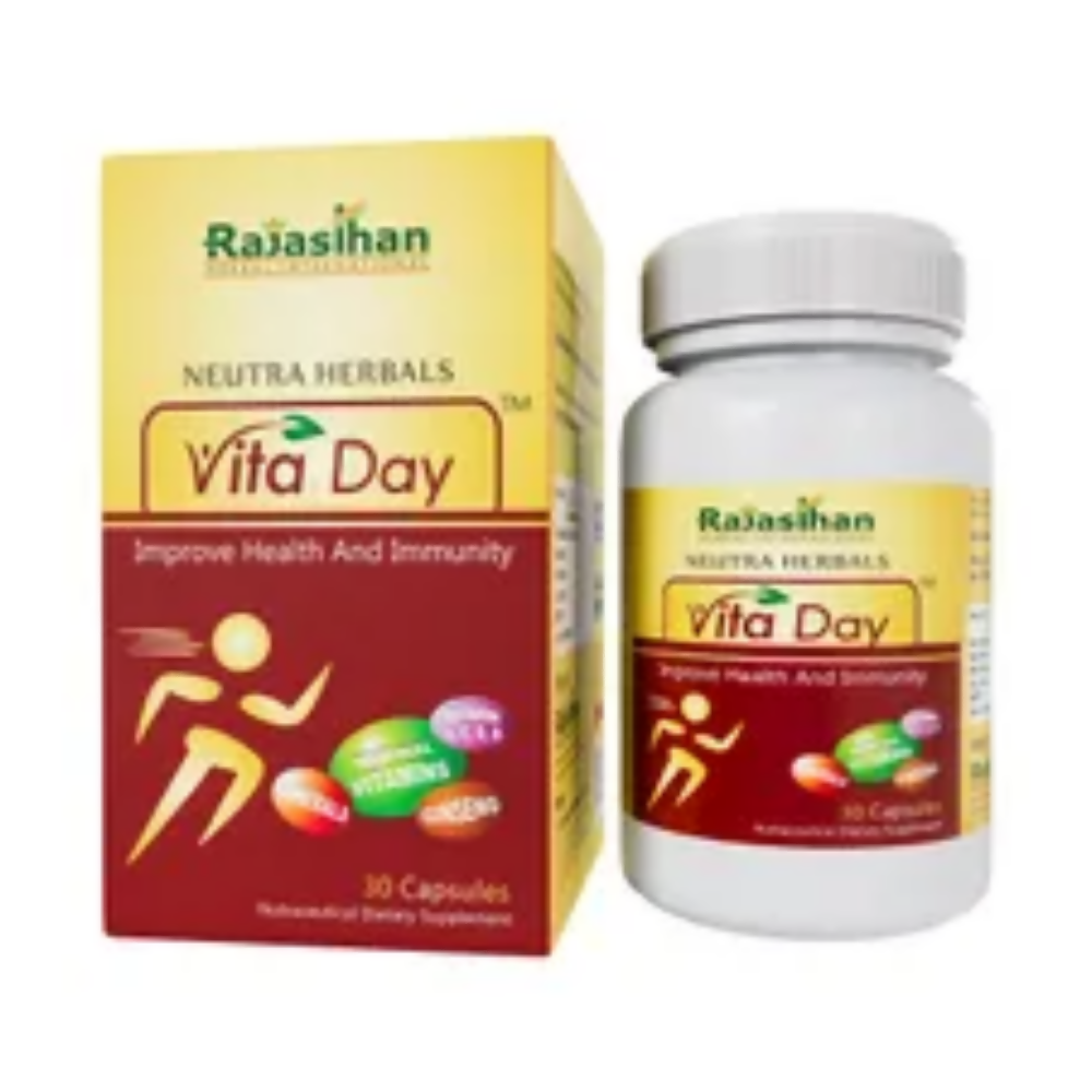 Rajasthan Herbals Neutra Herbals Vita Day Capsules - Distacart