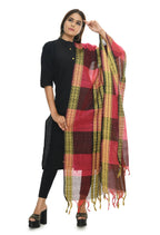 Mominos Fashion Moeza Handloom Cotton Rani Tone Dupatta - Distacart