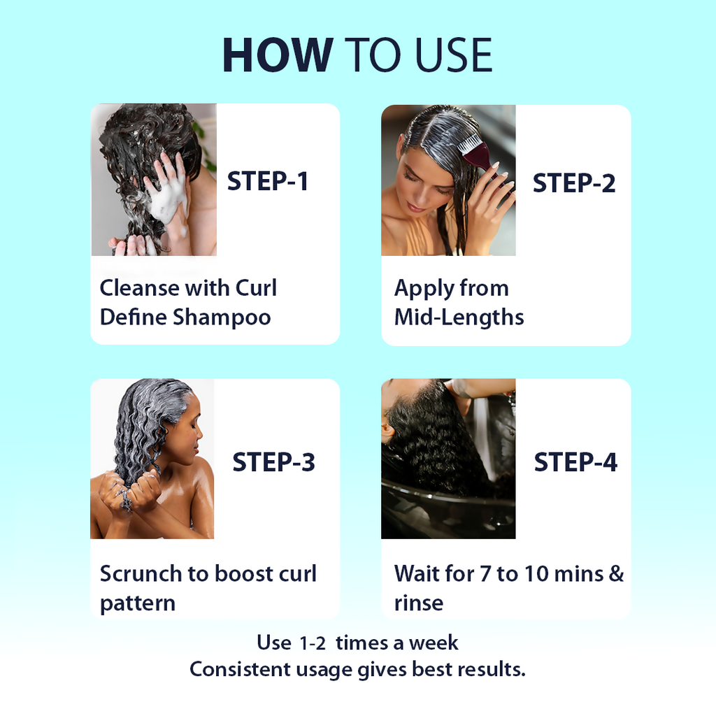 Dermistry Bio Actives Curl Define Complex Curl Defining & Retention Mask - Distacart