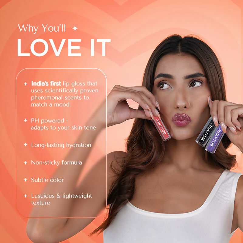Bella Vita Organic pH Adapting Lip Gloss - Love Spell