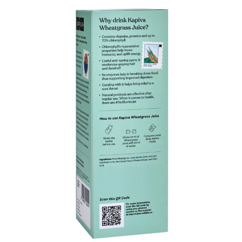 Kapiva Ayurveda Wheat Grass Juice - Distacart