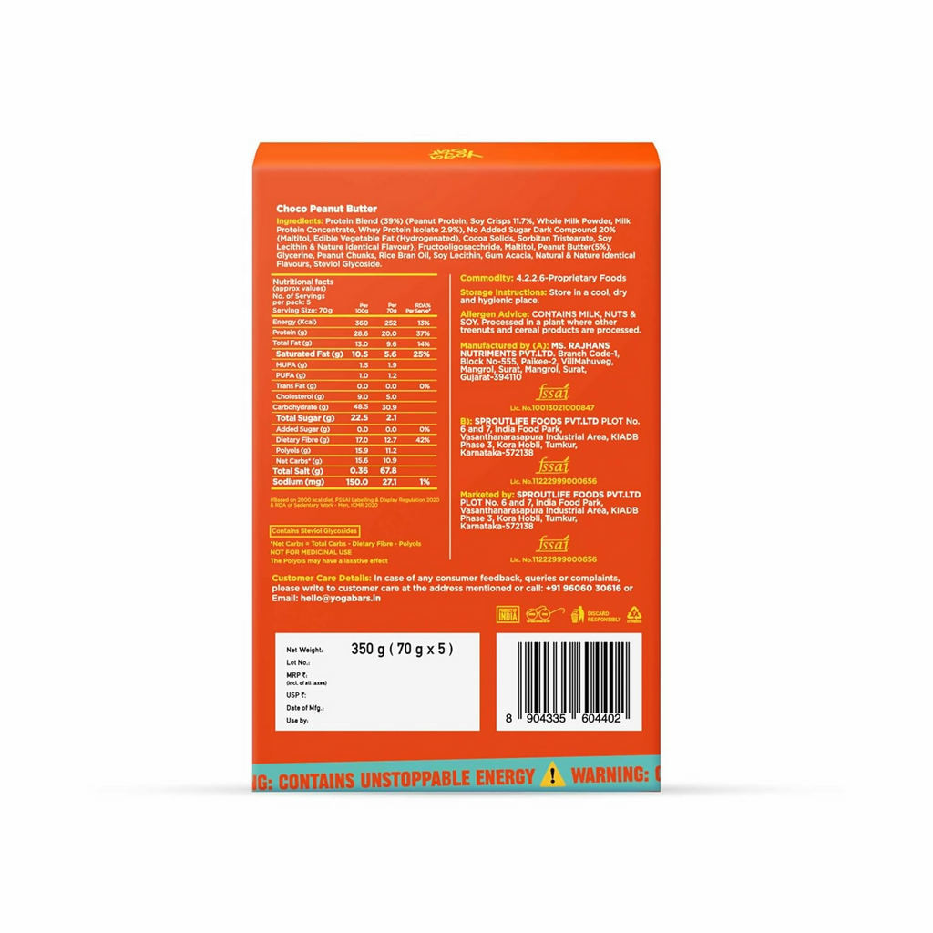 Yoga Bar Variety Combo Pack - Distacart