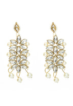 Mominos Fashion Johar Kamal Gold-Plated Rani Haar with White and Off white Pearls Jewellery Set - Distacart