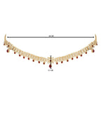 Joban Fashion Red Zinc Alloy Waist Chain For Women - Distacart