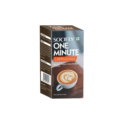 Society One Minute Cappuccino Coffee Premix - Distacart