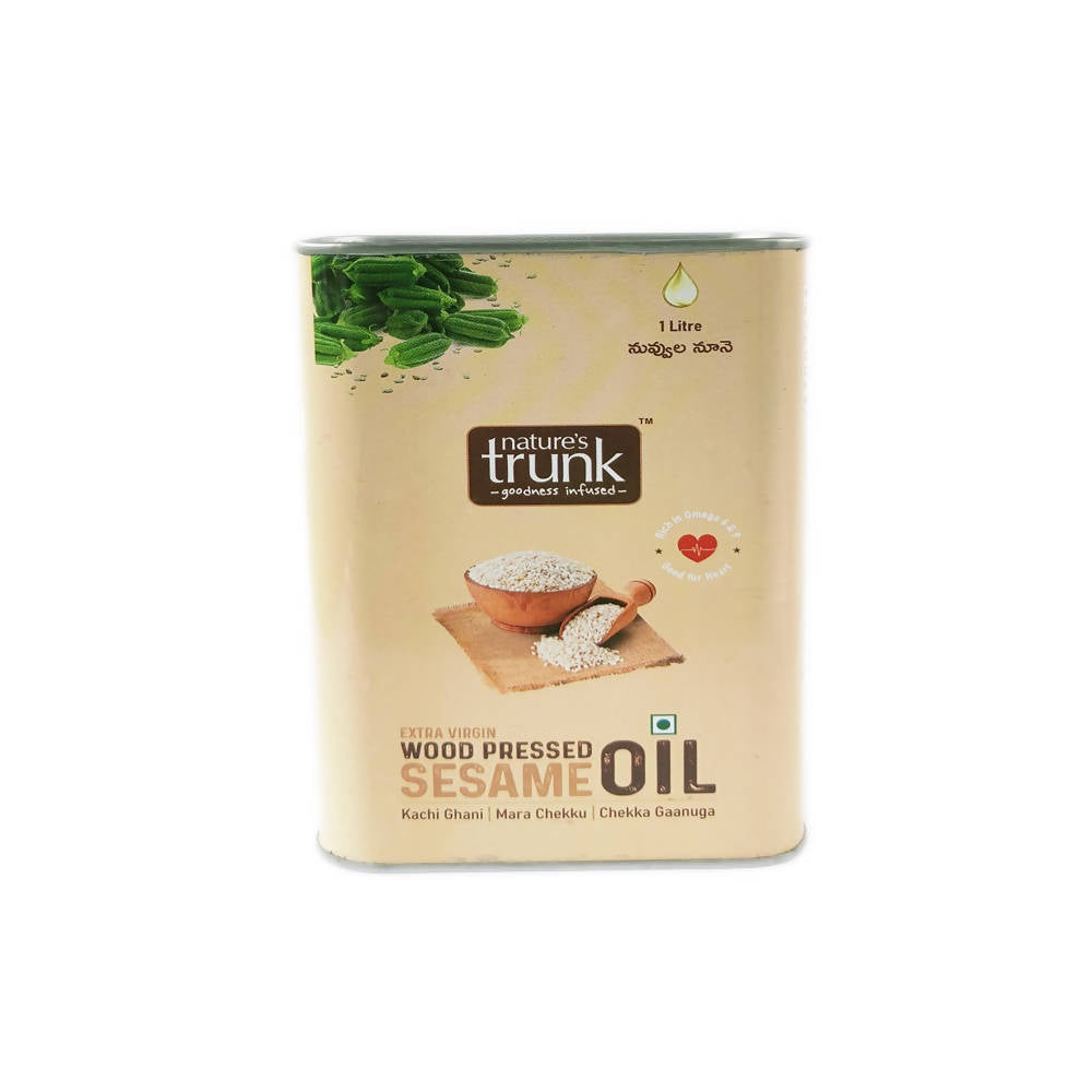 Nature's Trunk Extra Virgin Woodpressed Sesame oil