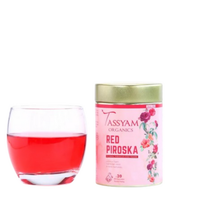 Tassyam Organics Red Piroska Biodegradable Teabags