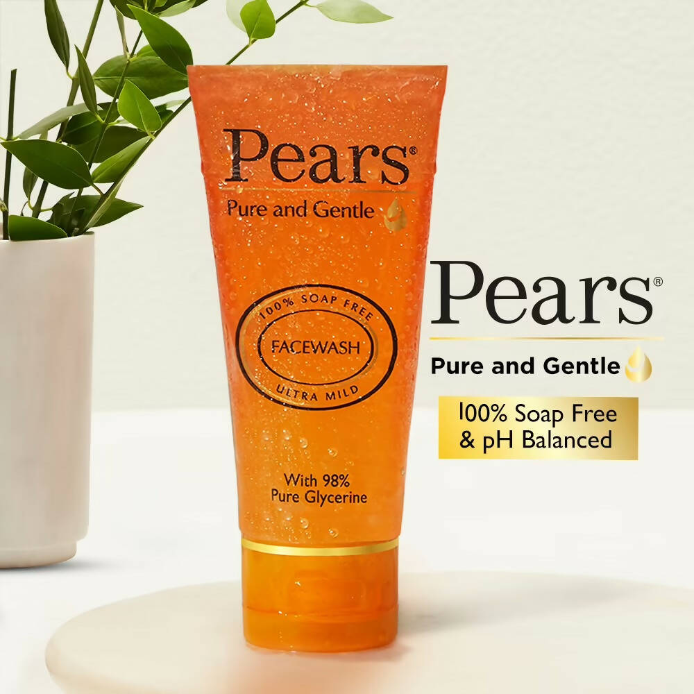 Pears Pure and Gentle Daily Cleansing Facewash - Mild Cleanser - Distacart