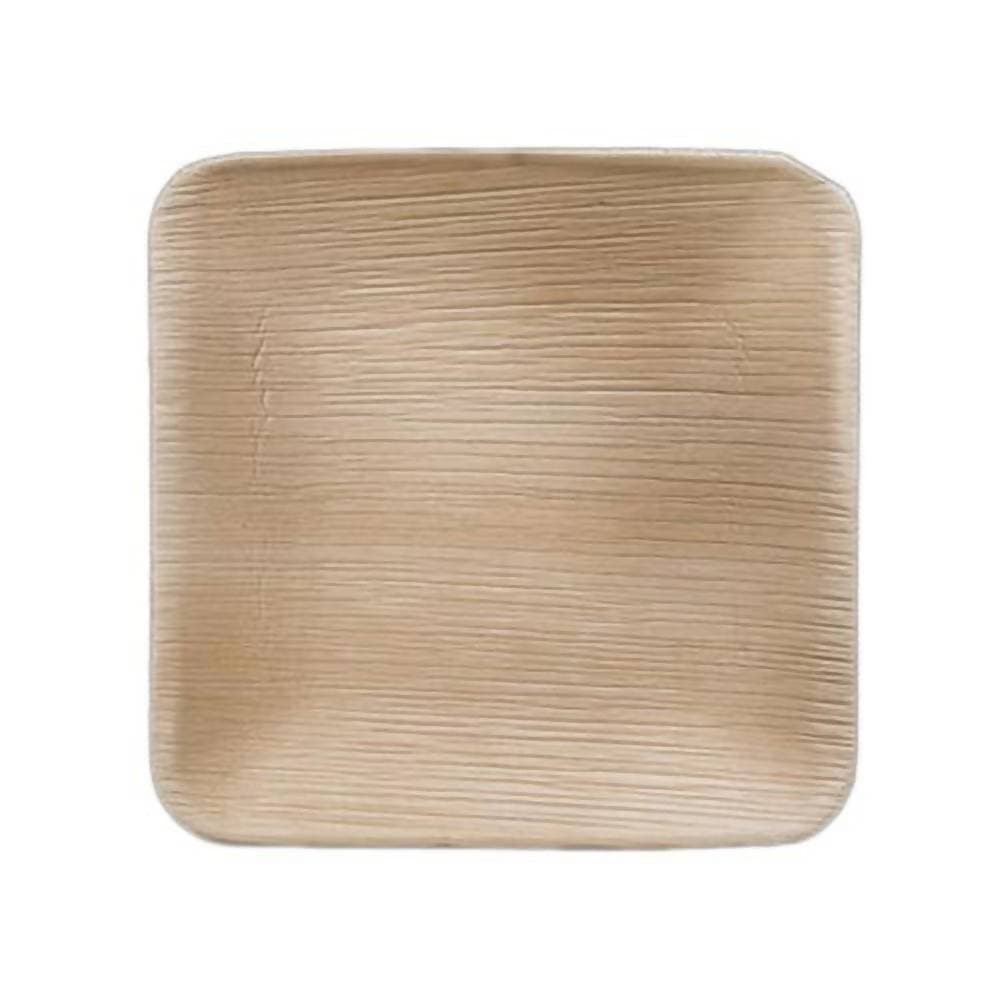 Eco Friendly Areca Leaf 6" Square Plate