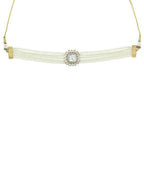 Pearl Kundan Choker- Ruby Raang