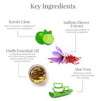 Forest Essentials Scented Body Mist Lime Saffron & Oudh - Distacart