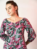 Myshka Women's Multi Printed Dress - Distacart