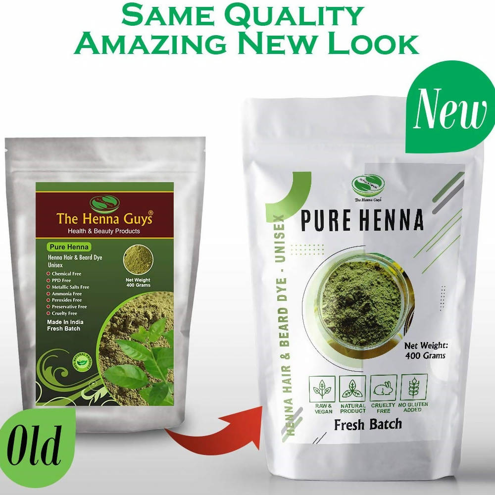 The Henna Guys Pure Henna Powder For Hair Dye / Color