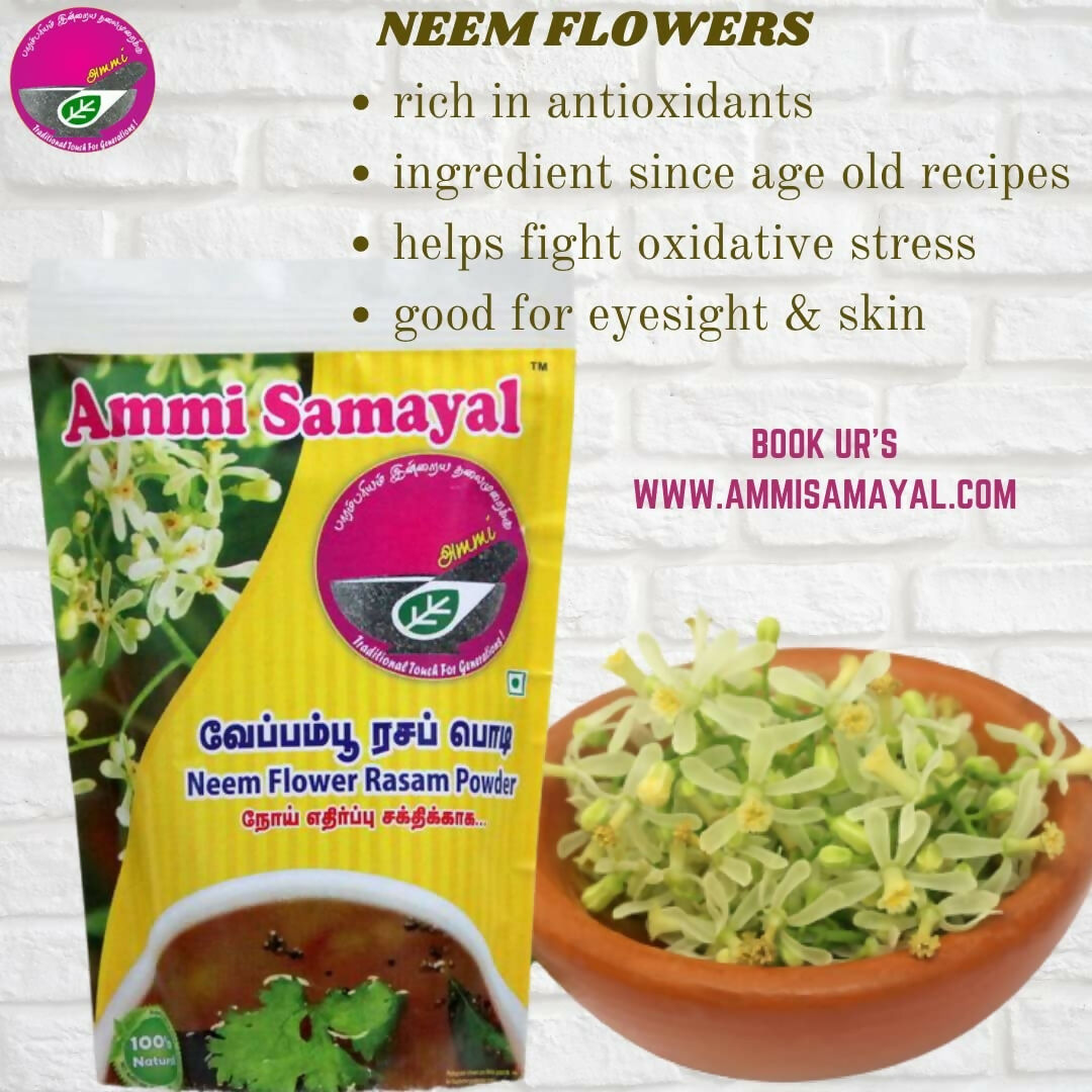 Ammi Samayal Neem Flower (Veppampoo) Instant Rasam/Soup Mix