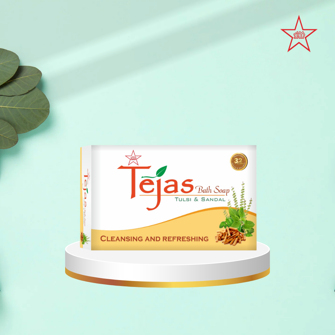 Skm Ayurveda Tejas General Bath Soap - Distacart