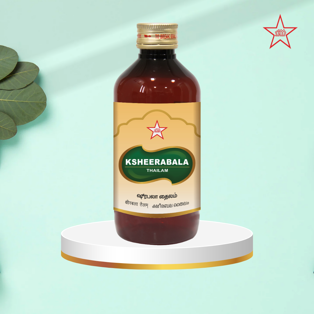 Skm Ayurveda Ksheerabala Thailam - Distacart