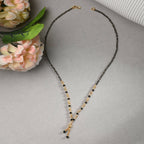 AanyaCentric Gold-plated Mangalsutra & Ring Set - Distacart