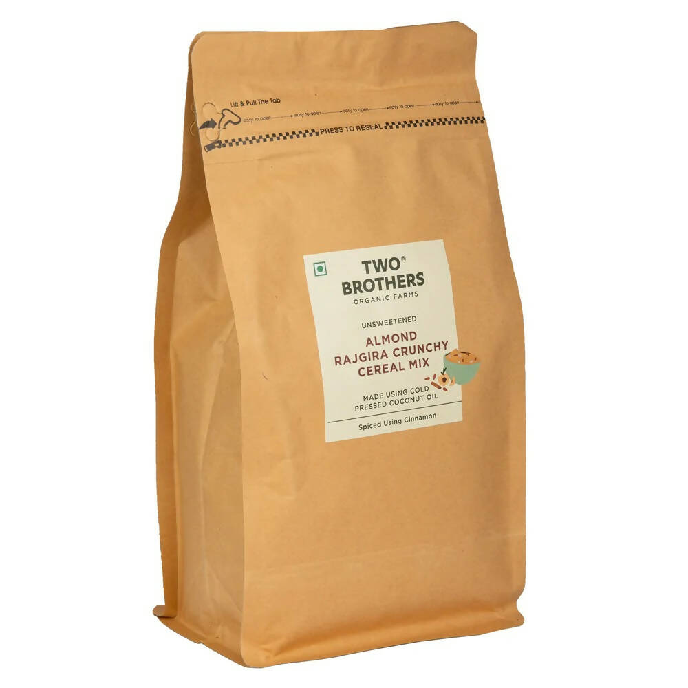Two Brothers Organic Farms Almond Rajgira Crunchy Cereal Mix