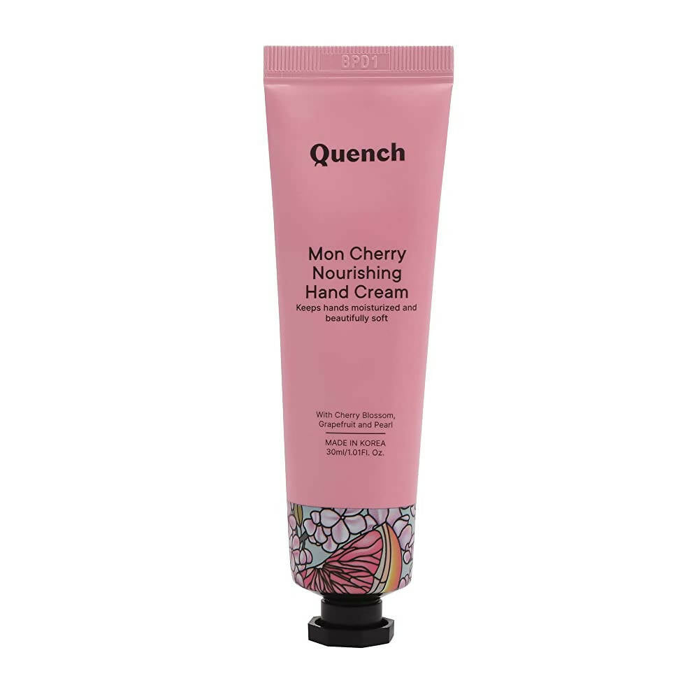 Quench Botanics Mon Cherry Nourishing Hand Cream - Korean Skincare