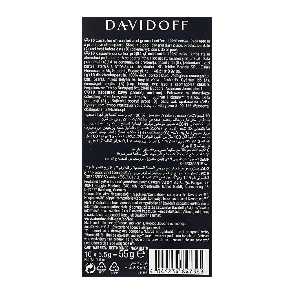 Davidoff Prestige Espresso Intense Roast Coffee Capsules