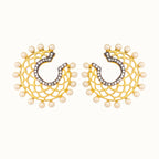 Nuyug 22K Gold Plated Celestial Filigree Earrings - Distacart