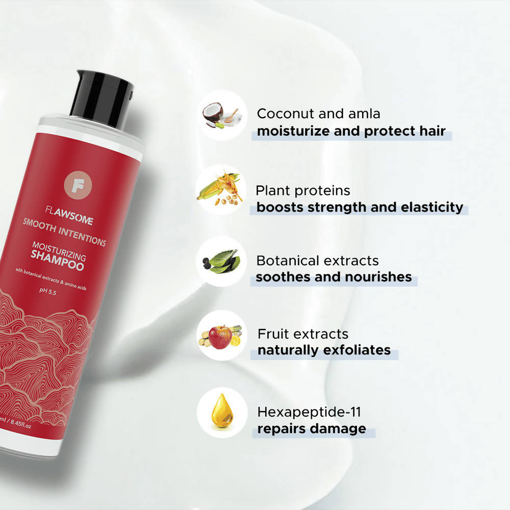 Flawsome Smooth Intentions Moisturizing Shampoo
