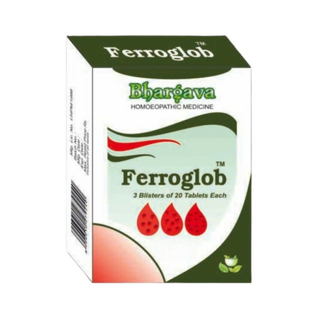 Dr. Bhargava Homeopathy Ferroglob Tablets