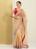 Teeya Creation Chiku Color Organza Silk Lace Work Saree