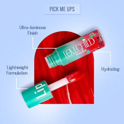 LoveChild By Masaba Gupta Lip Gelato Tinted Lip Oil - Raspberry Rose - (Pink)