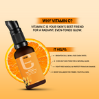 EOB 20% Vitamin C Serum with Hyaluronic Acid Face Serum