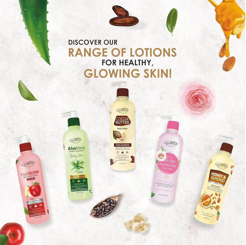 Purobio Cocoa butter Body Lotion with Hydra Nourishing